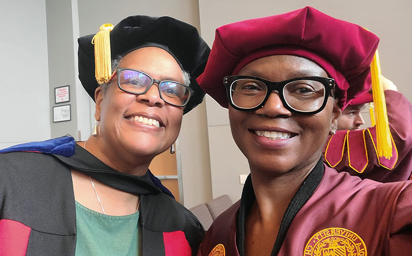 Dr. Jacqueline Scott and Dr. LaChanda Davis